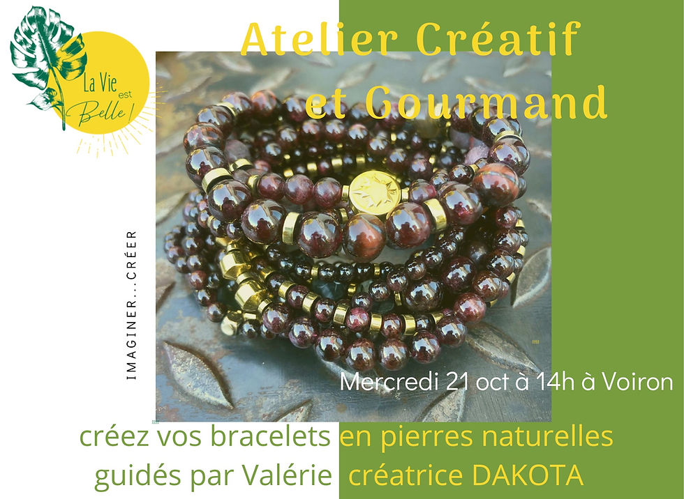 atelier créatif et gourmand