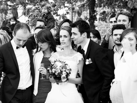Des photographies en noir et blanc pour mon mariage