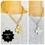 Thumbnail: Byzantine Detailed Cross Necklaces with Oval Link Chain