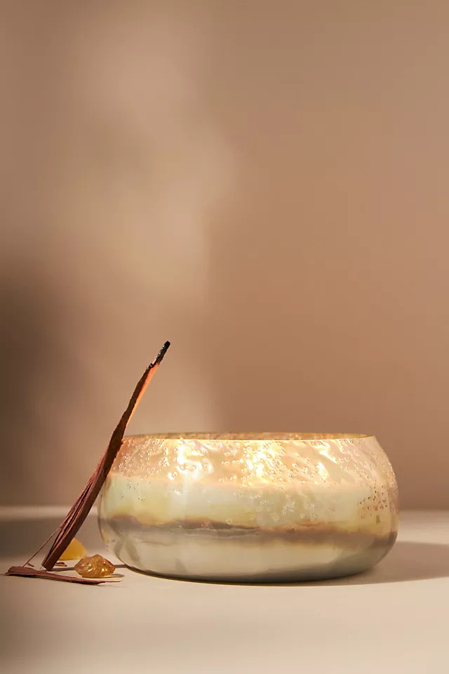 Lilah Low-Wide Golden Honey & Cedarwood Fruity Woody candle