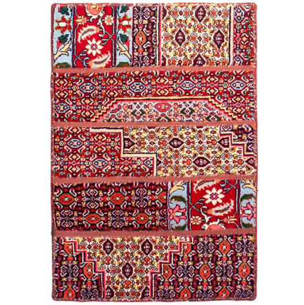 Zanjan Authentic Persian Hand Knotted Area Rug