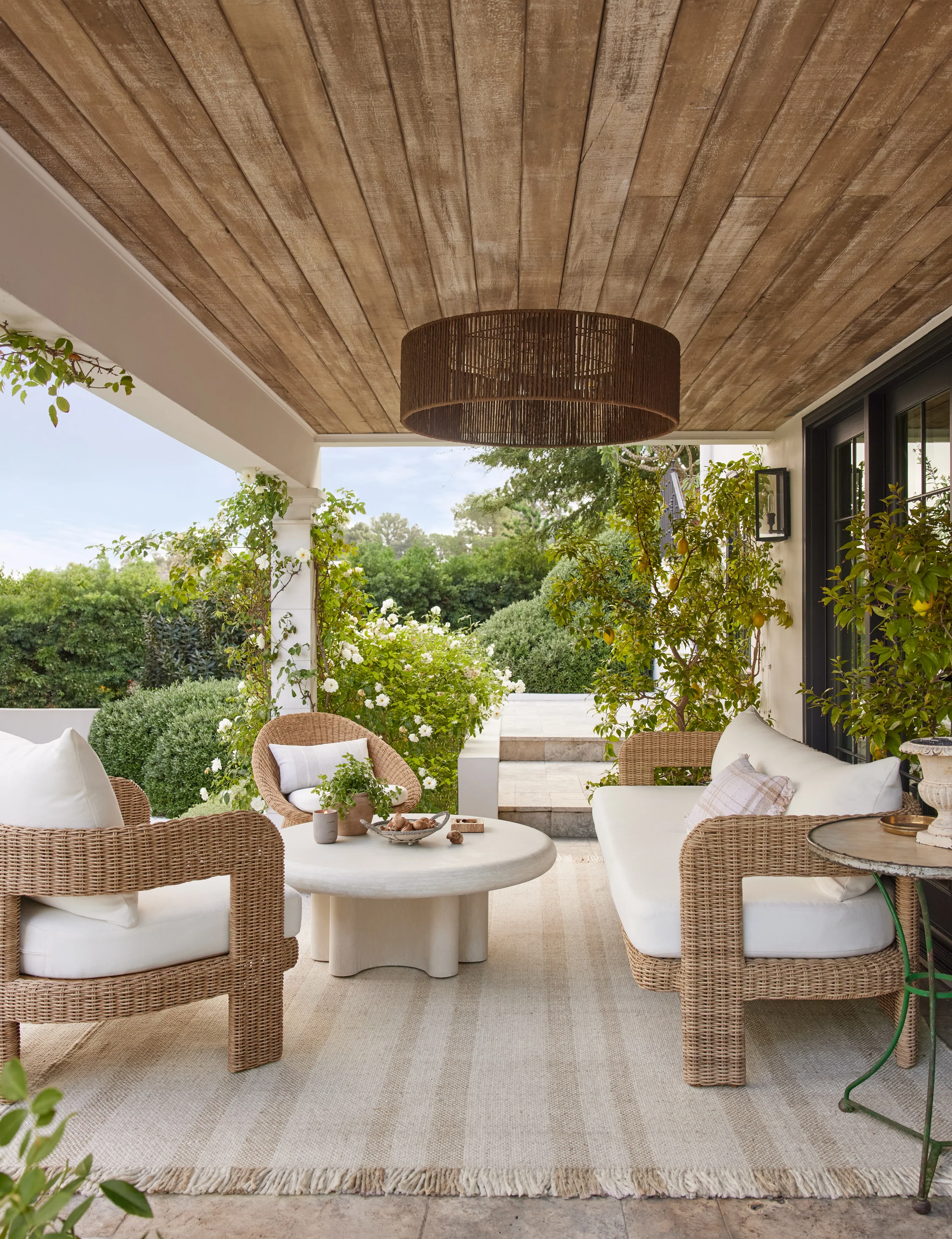 Lulu and Georgia Croze Handwoven Indoor / Outdoor Rug