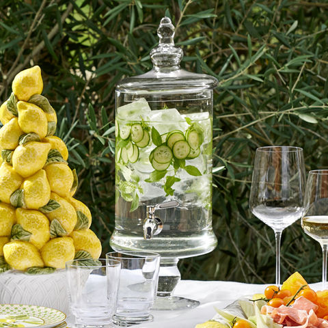 Outdoor Beverage Dispenser by: William Sonoma, summer cocktail dispenser