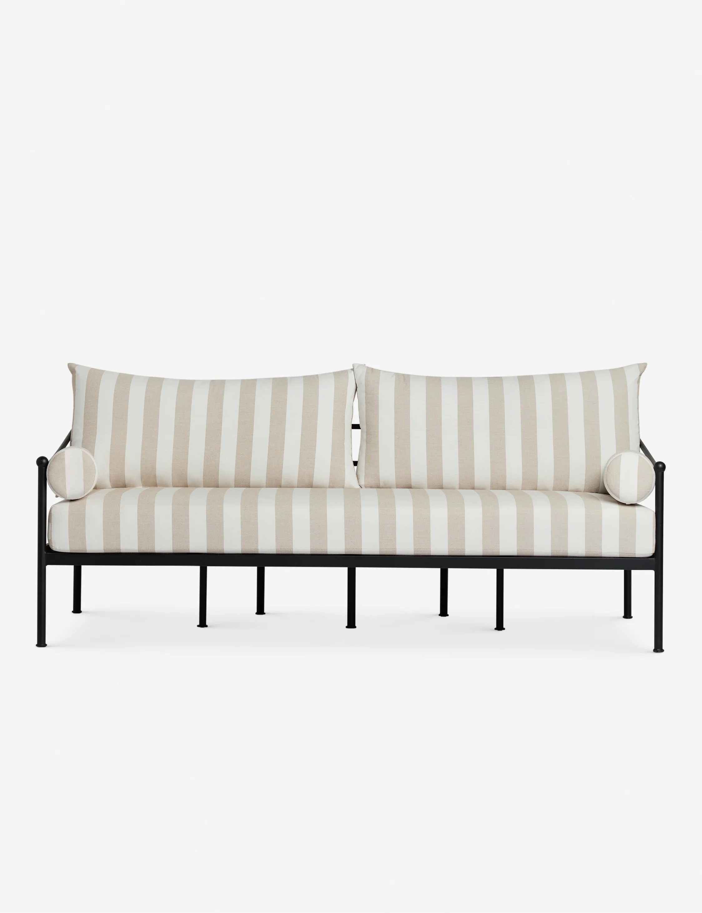 Lulu and Georgia Leni Outdoor Sofa, Natural Stripe