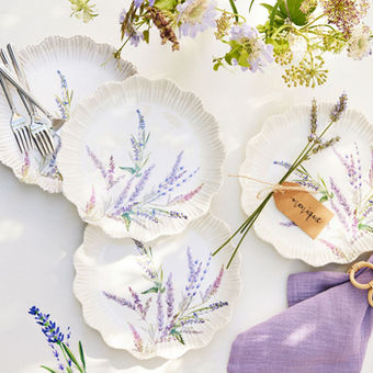 Pottery Barn CA
Monique Lhuillier Provence Outdoor Melamine Salad plates