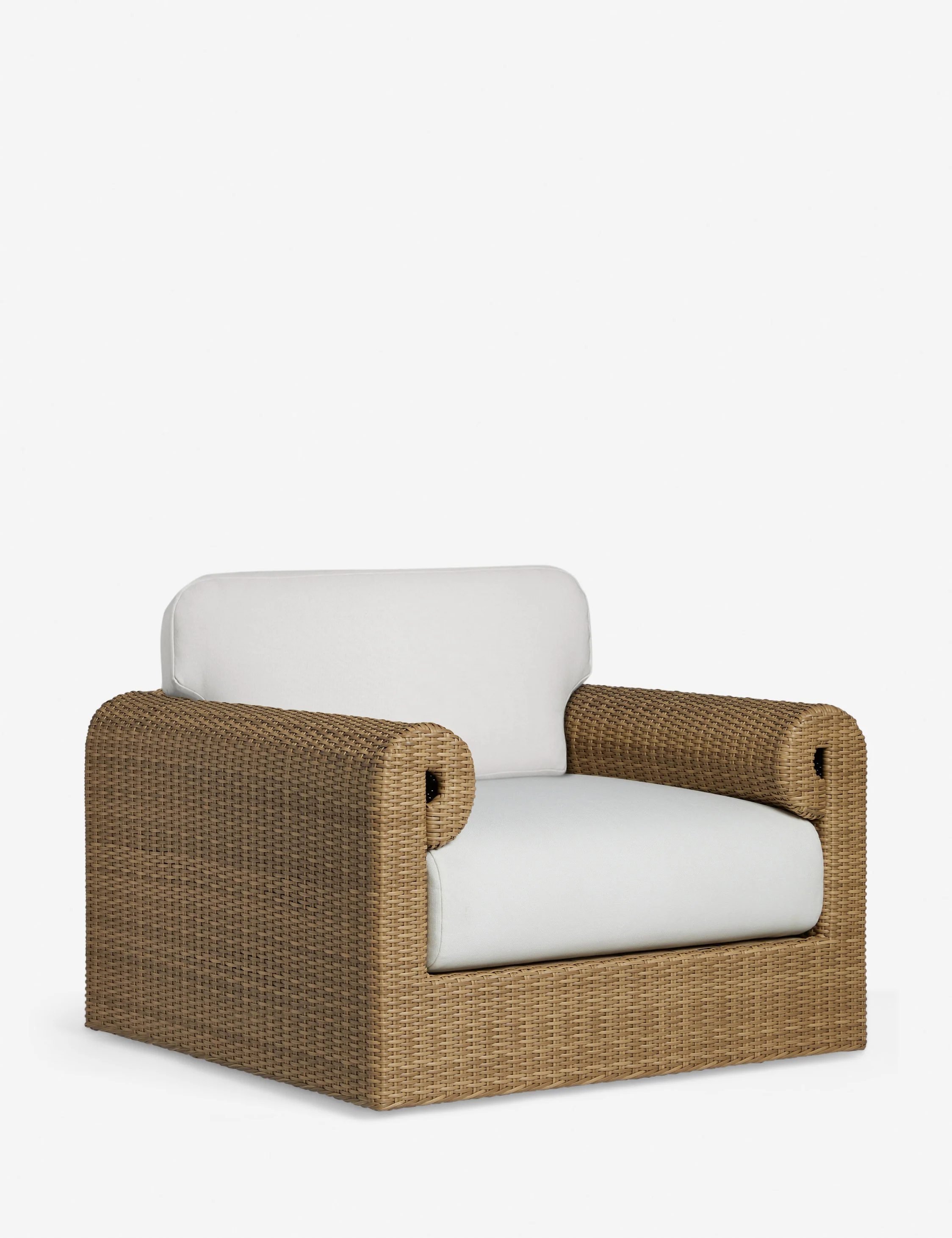 Lulu and Georgia Balla Outdoor Swivel Accent Chair