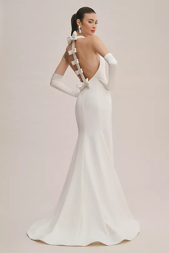 Anthropologie (US) Viktor & Rolf for BHLDN Maisie High-Neck Bow-Back