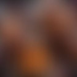 Grilled pork chops in plum sauce