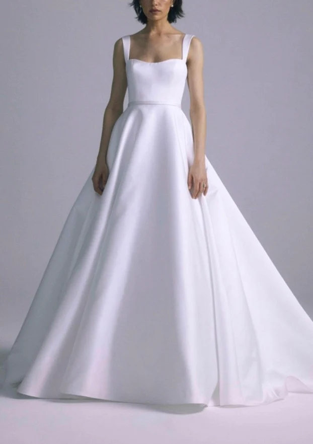 Over The Moon Helena Satin Gown