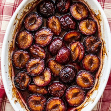 Maple-Baked Plums — The Mid-Late Summer Dessert That Takes Twenty Minutes and Asks Nothing Else of You