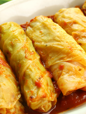 Homemade Stuffed Cabbage rolls