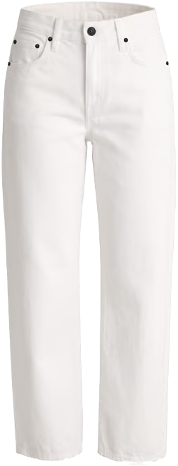 White Jamie Ankle Curve Jean