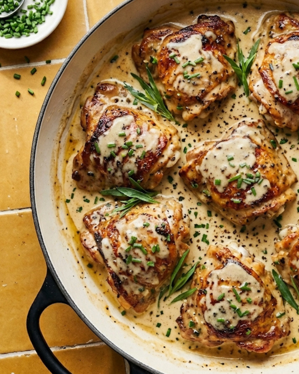 This Creamy Tarragon Chicken Tastes Like a French Bistro — In One Pan