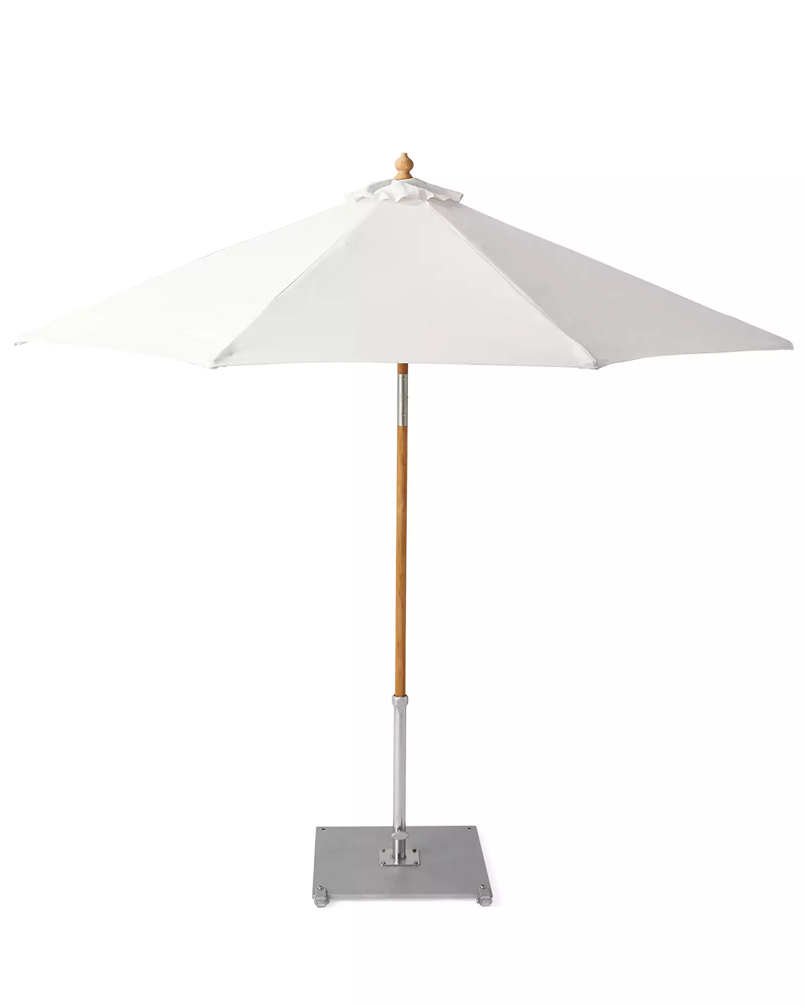 Serena and Lily Teak Market Umbrella