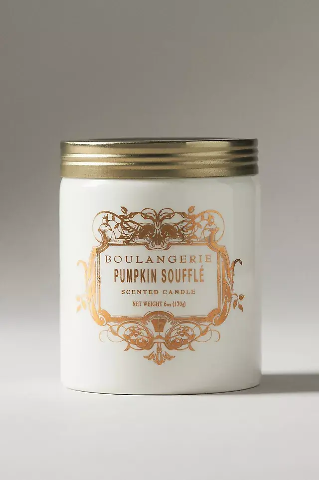 Anthropologie (US) Boulangerie Pumpkin Soufflé Jar Candle