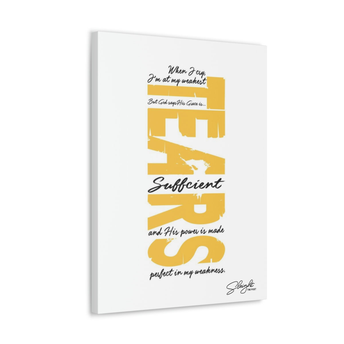 TEARS || White || Frameless