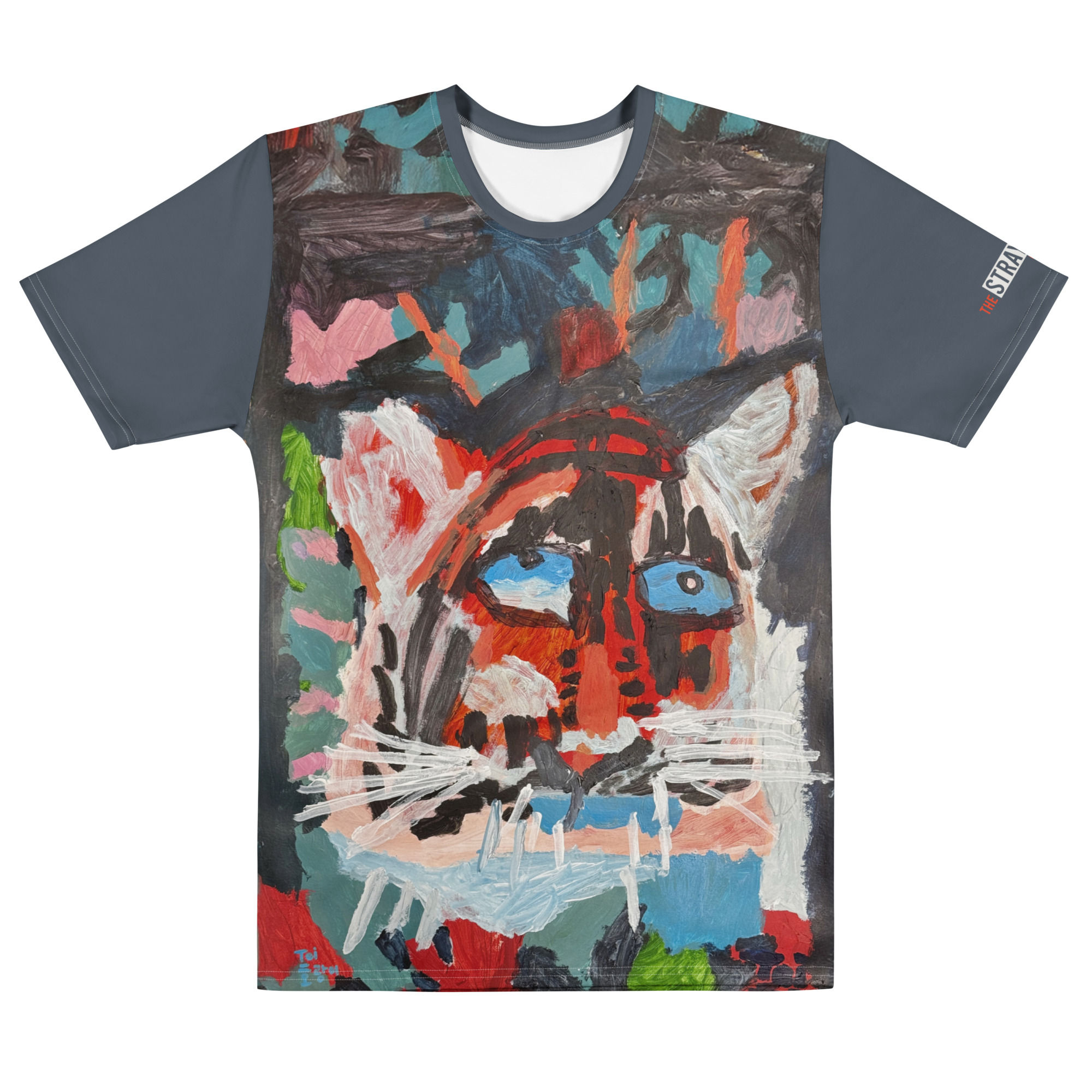 Tei Tiger Men’s cotton crew neck t-shirt