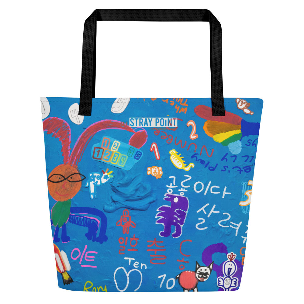 Art by Rory Large Tote Bag
