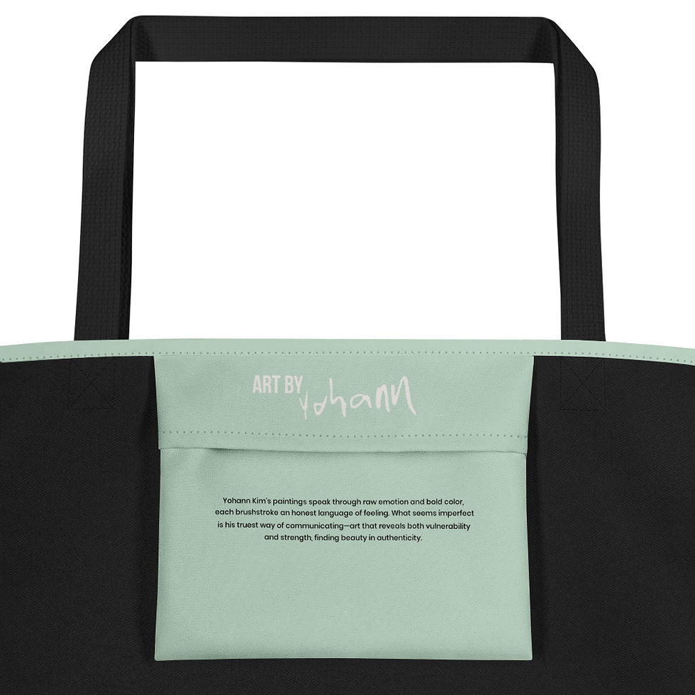 Thumbnail: Art by Yohann Large Tote Bag