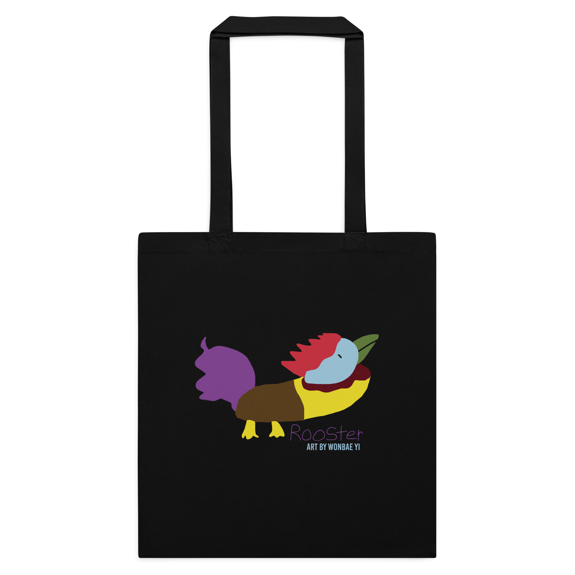 Wonbae Rooster Art Tote Bag