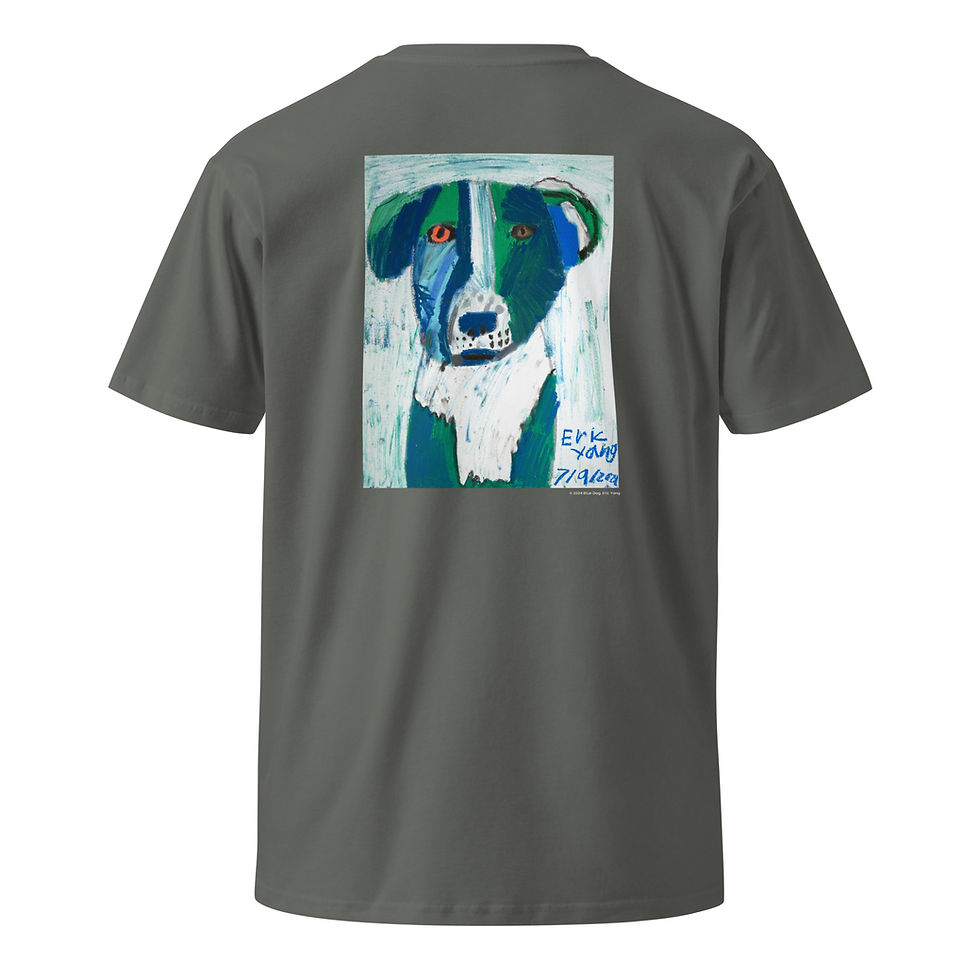 Thumbnail: Blue Dog Unisex Tee