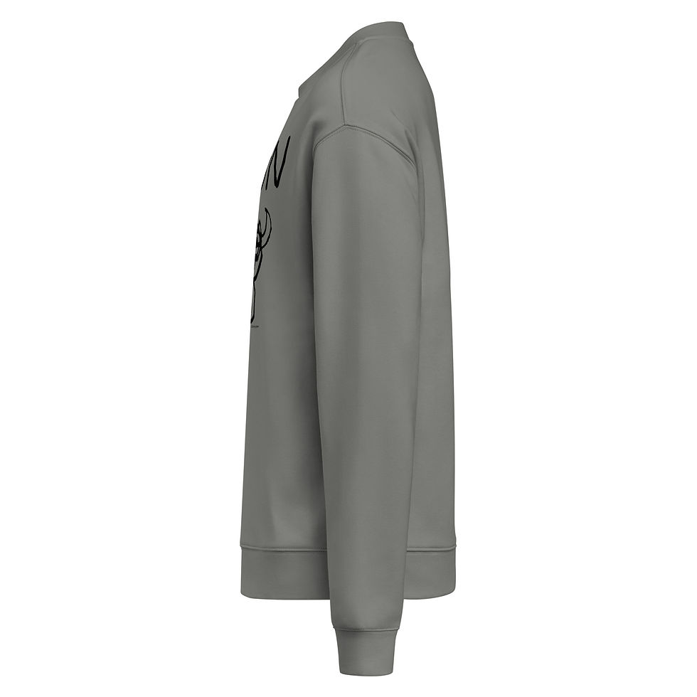 Thumbnail: Rory Unisex relax crew neck sweatshirt