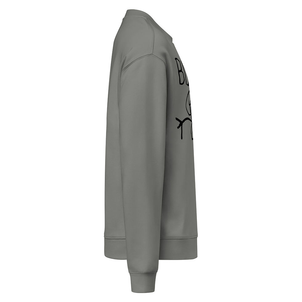 Thumbnail: Rory Unisex relax crew neck sweatshirt