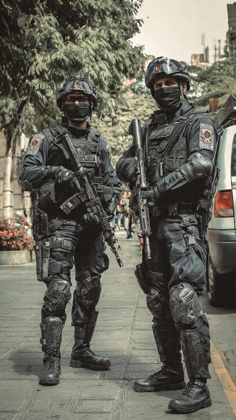 Policiais de São Paulo.