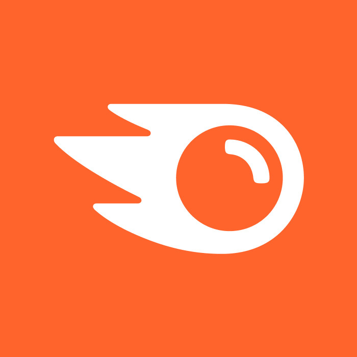 Logo de SEMrush — herramienta SEO de investigación de mercado y análisis de competencia