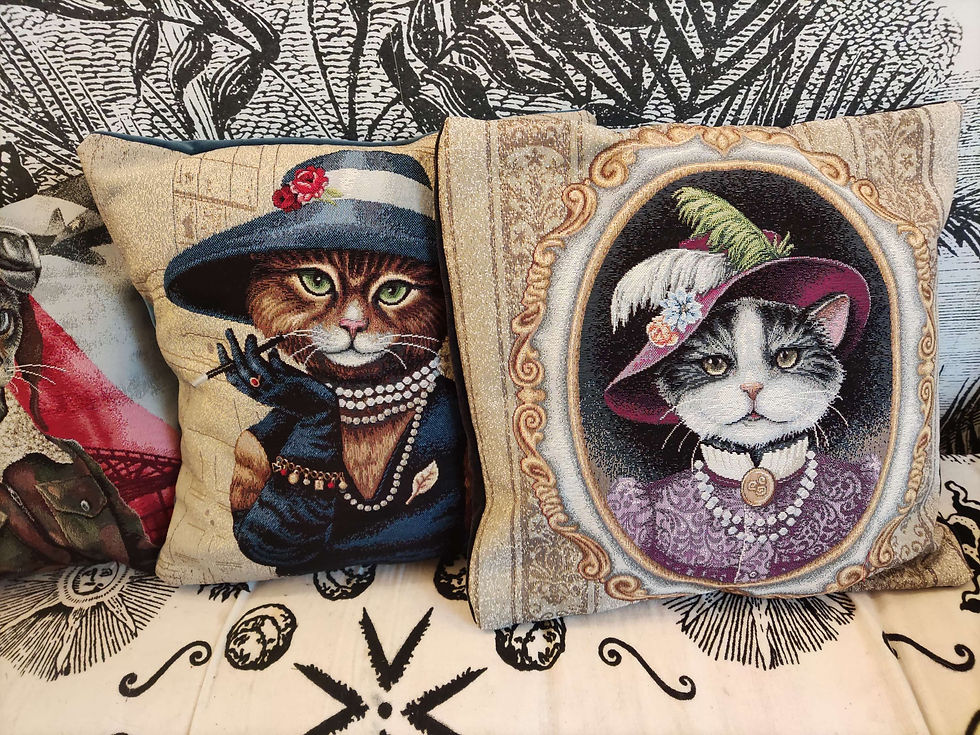 Miniature : Housse de coussin fait main