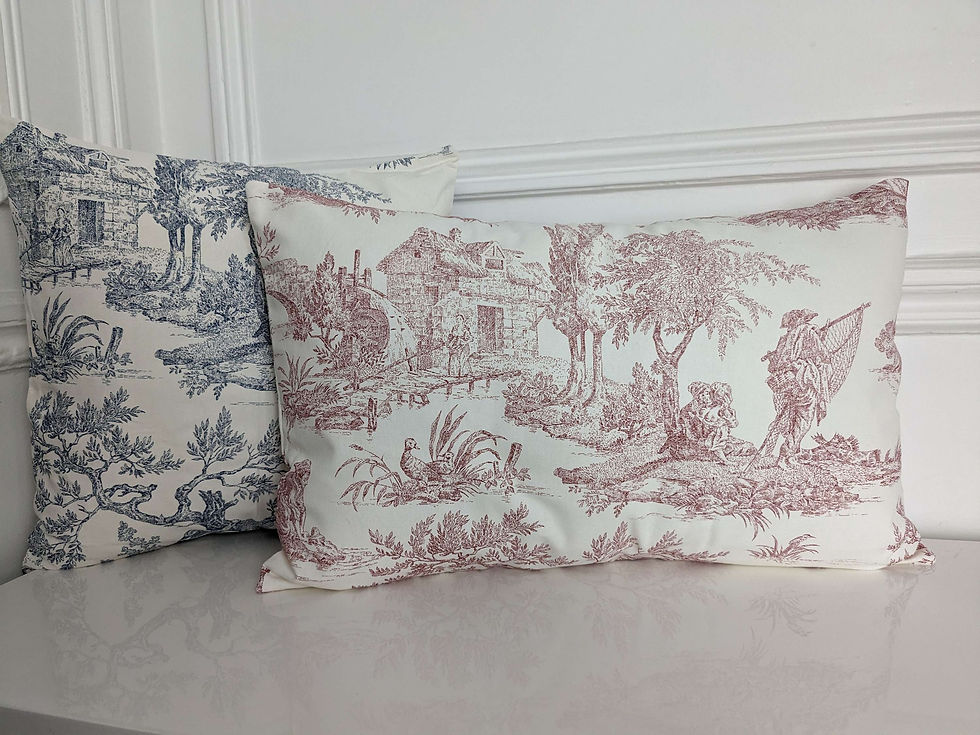 Miniature : Housse de coussin fait main