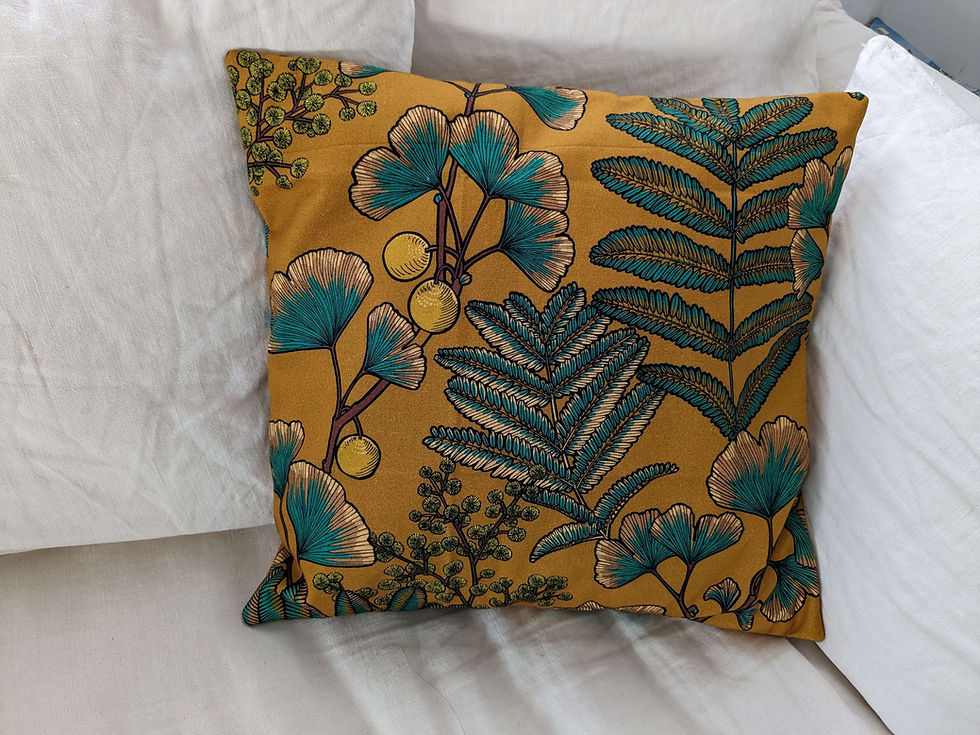 Miniature : Housse de coussin fait main