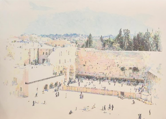 Kotel
48”x36”
Acrylic paint on stretched cotton canvas
