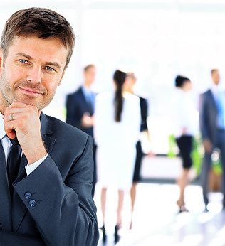 Businessman Thinking