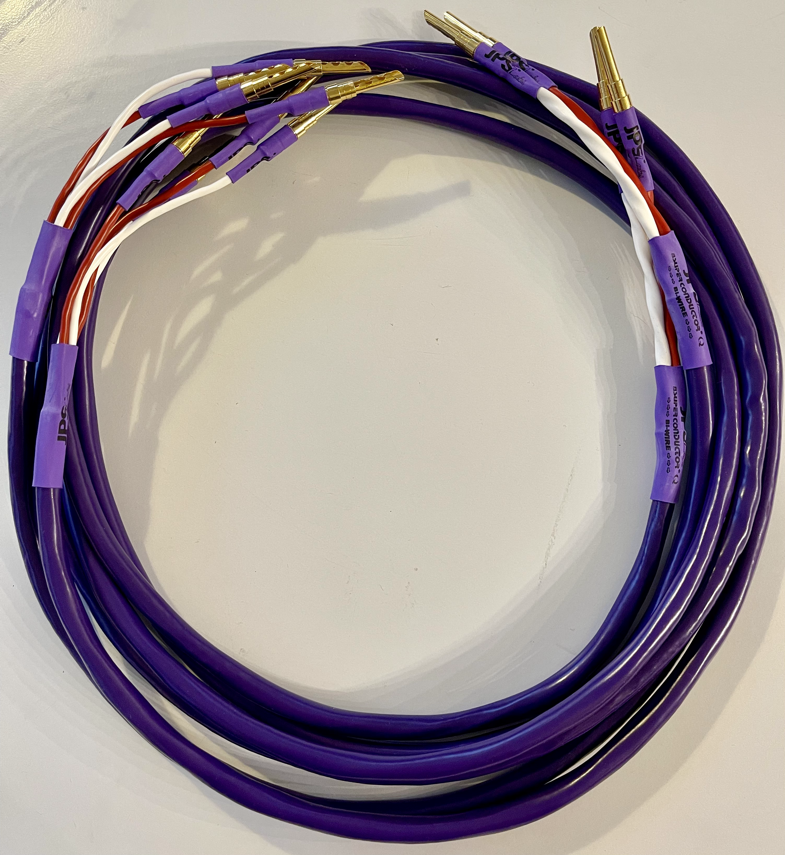 JPS Labs Super conductor Q Speaker Cable 8ft pair