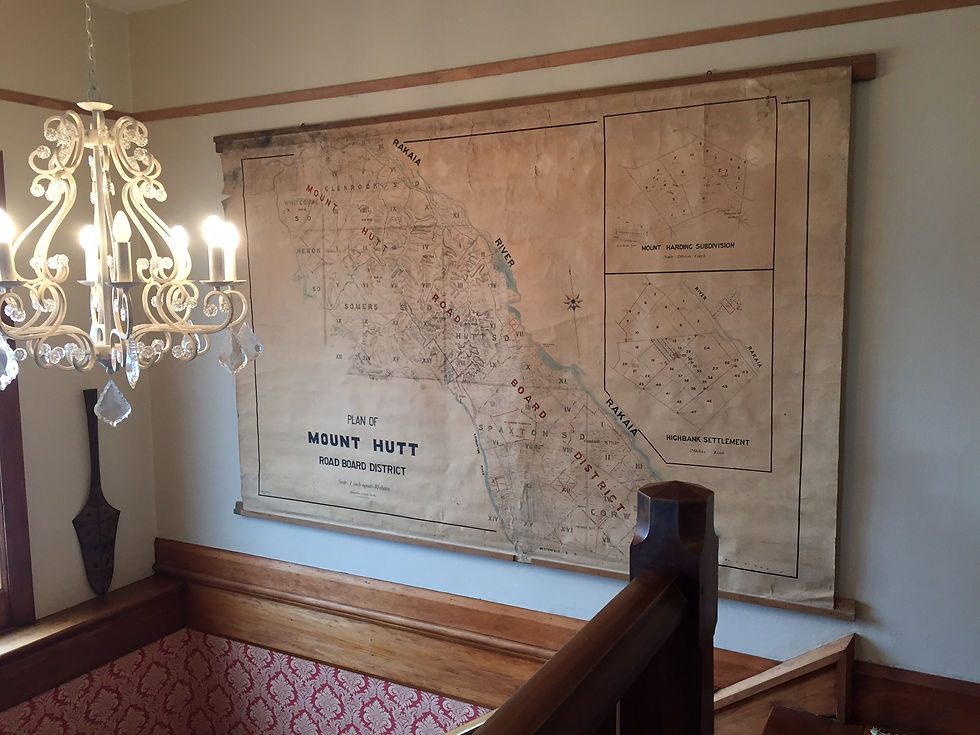 Historic map of area