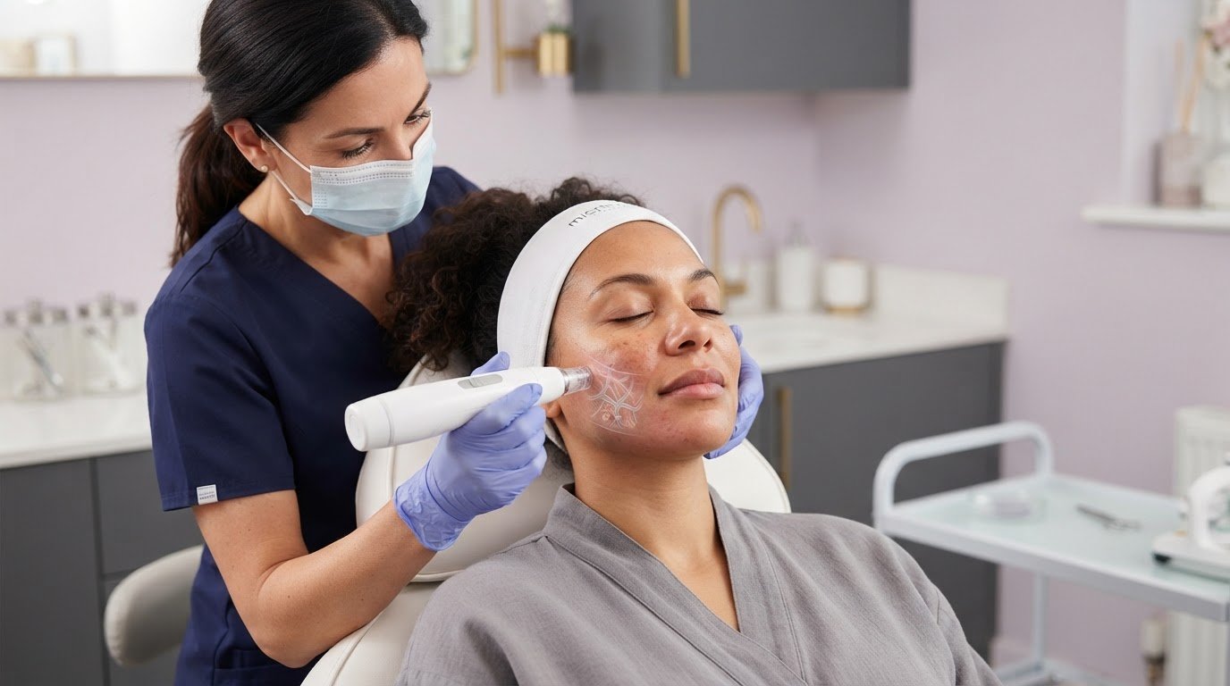 Microneedling for Sun Damage in Elm Park