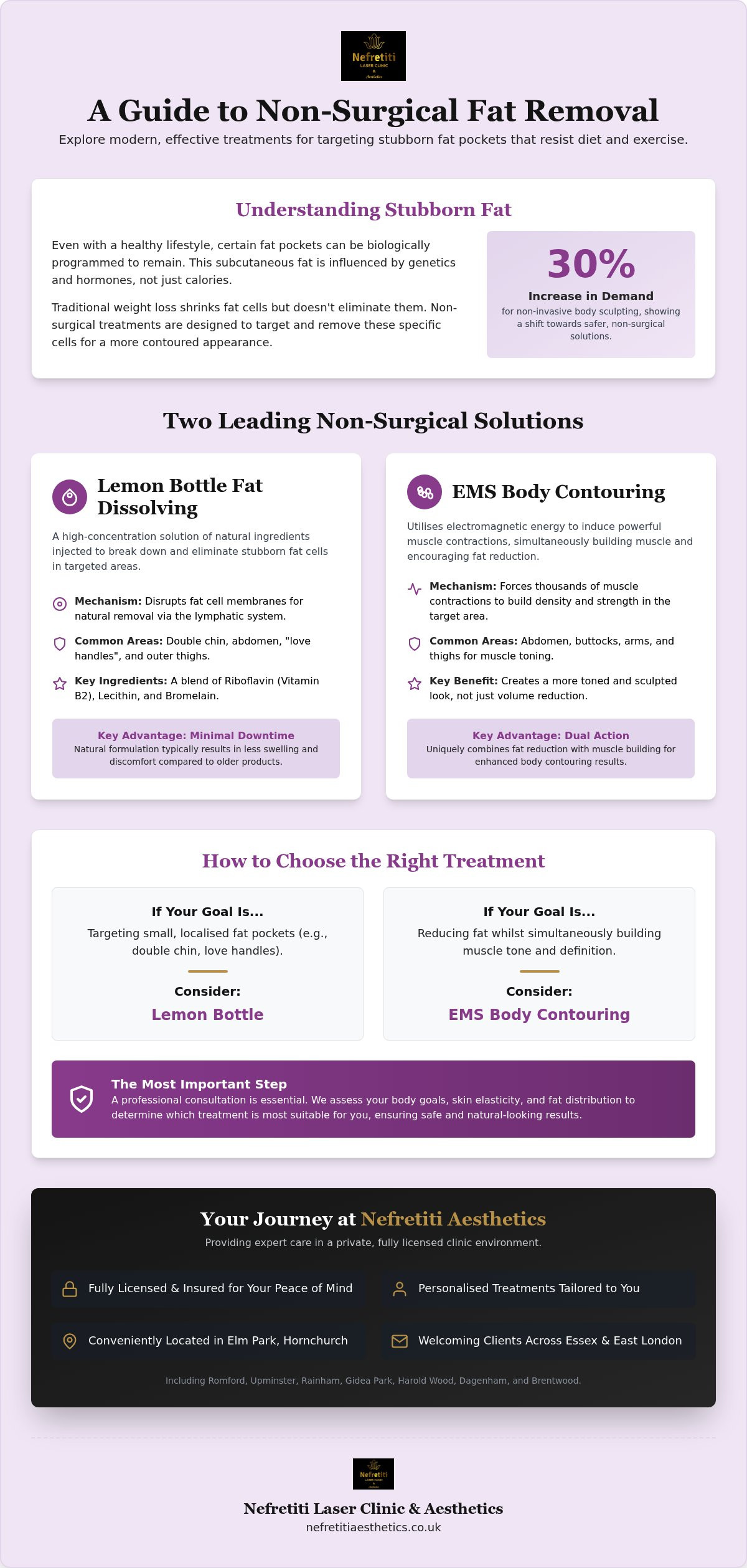 Stubborn fat removal Essex