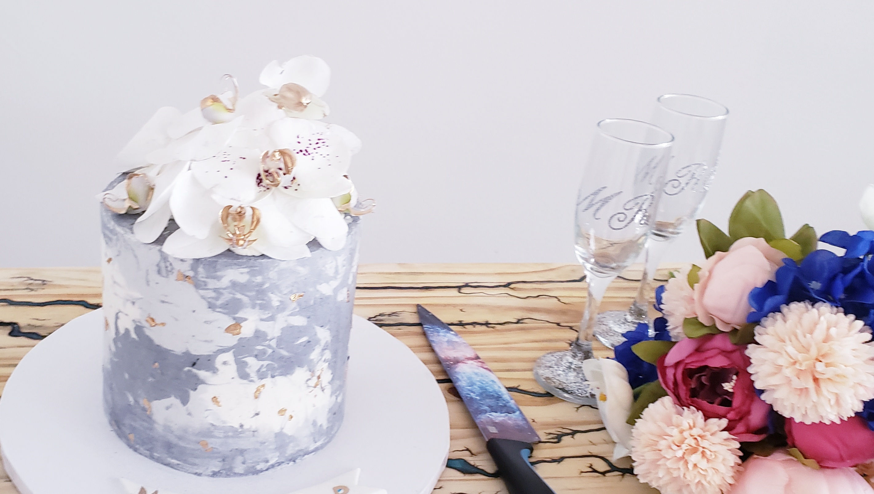 Wedding Champagne Glass Set