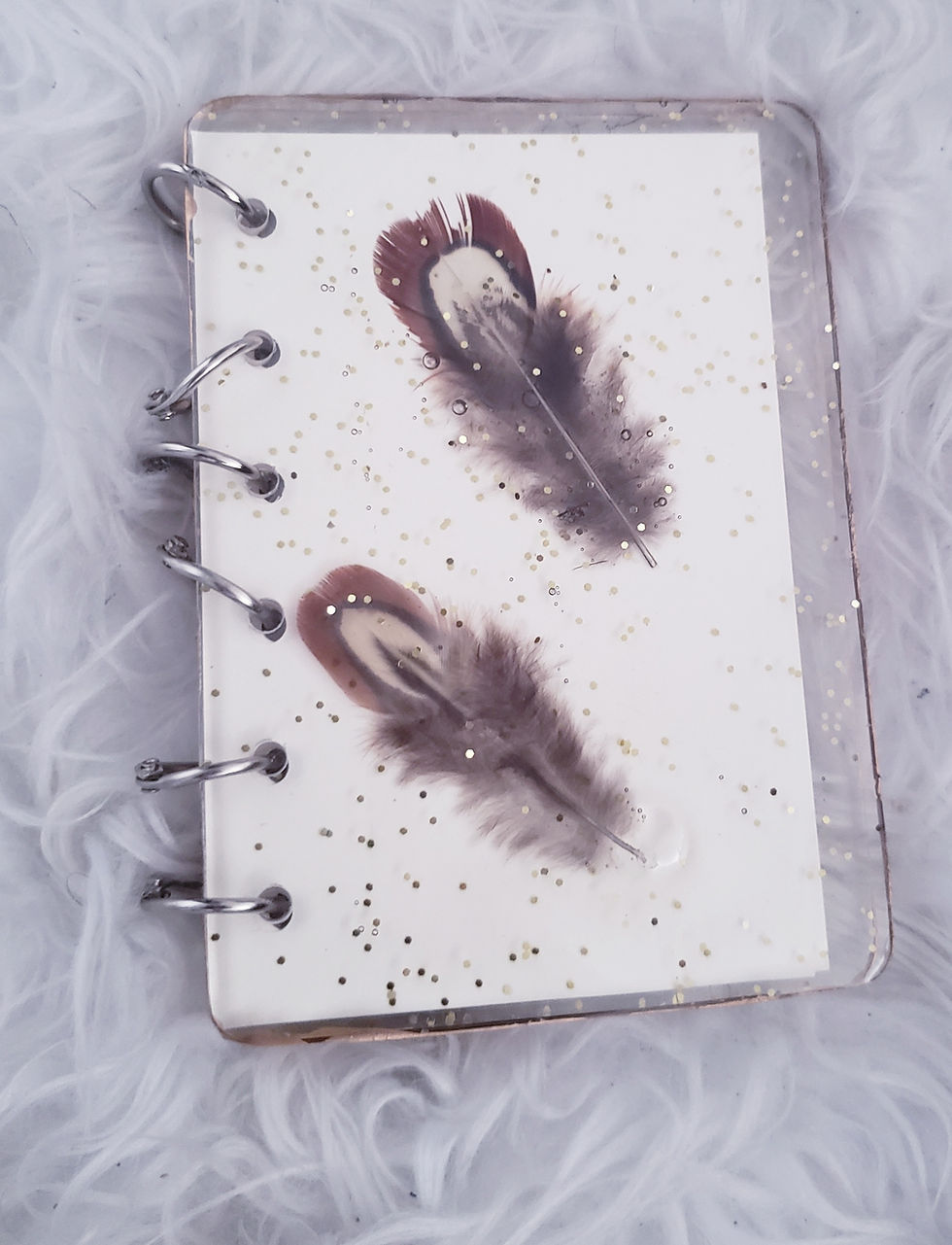 Thumbnail: Resin Feather Notebook