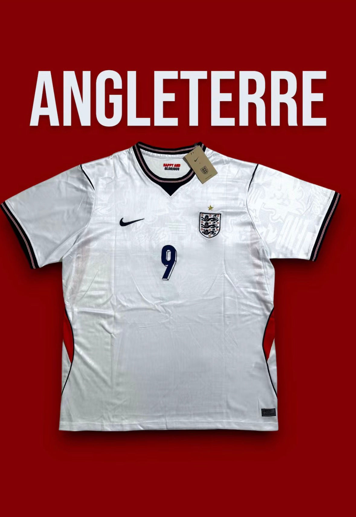 Maillot domicile Angleterre 2025/2026