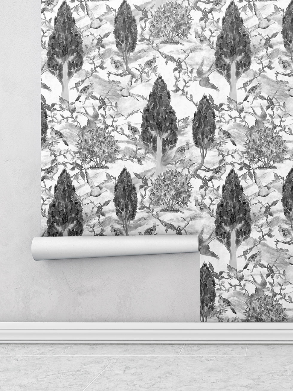 Thumbnail: grey bird wallpaper