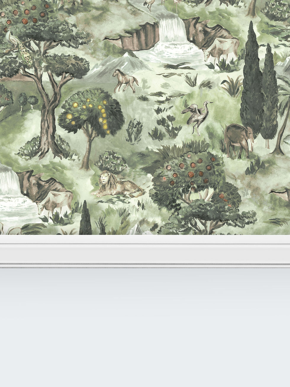 Thumbnail: Garden of Eden Wallpaper | Garden Wallpaper