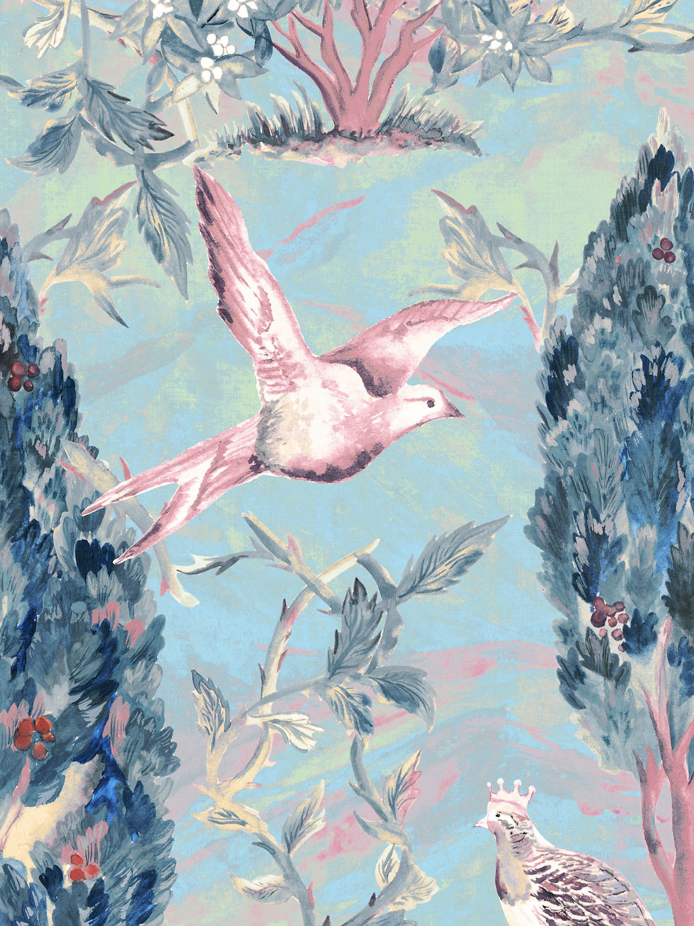 Thumbnail: blue bird wallpaper