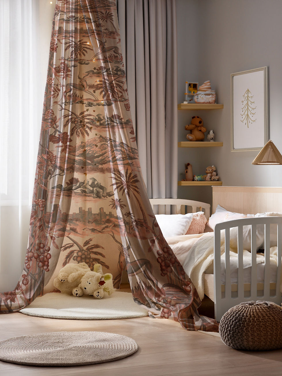 Thumbnail: Pillars and Vines Fabric