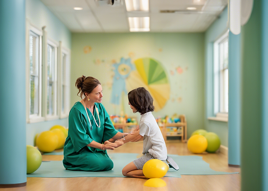 Addressing milestones and functional development and promoting play-based therapy