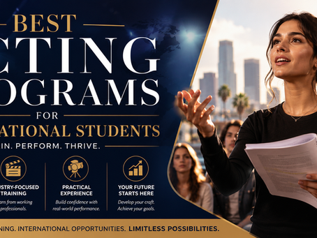 Best Acting Programs for International Students 