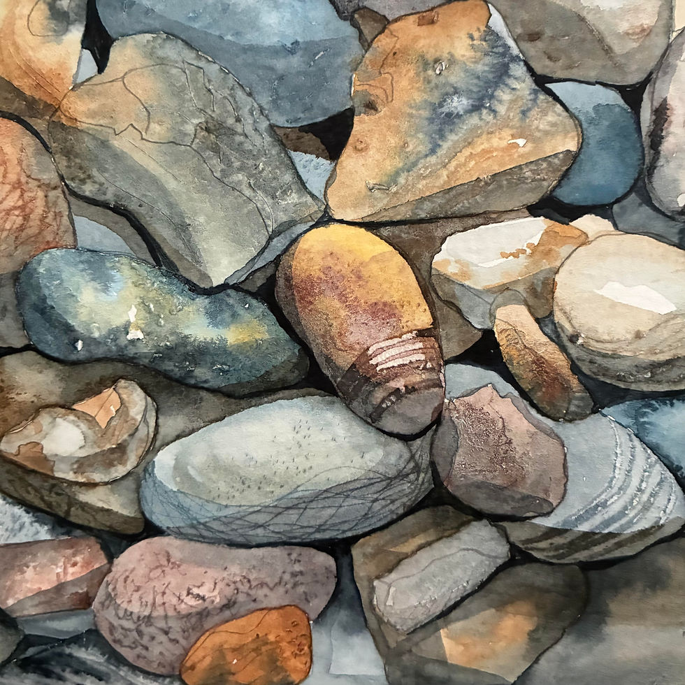 Babbling brooks- Nature in Watercolours at Abberton