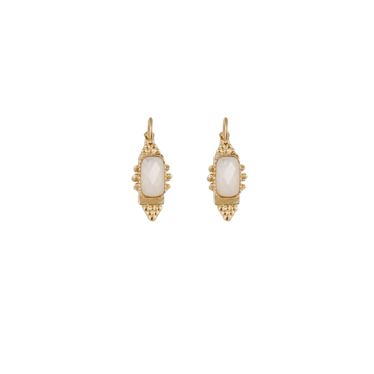Boucles d'oreilles SERTI TALISMAN - GAS Bijoux