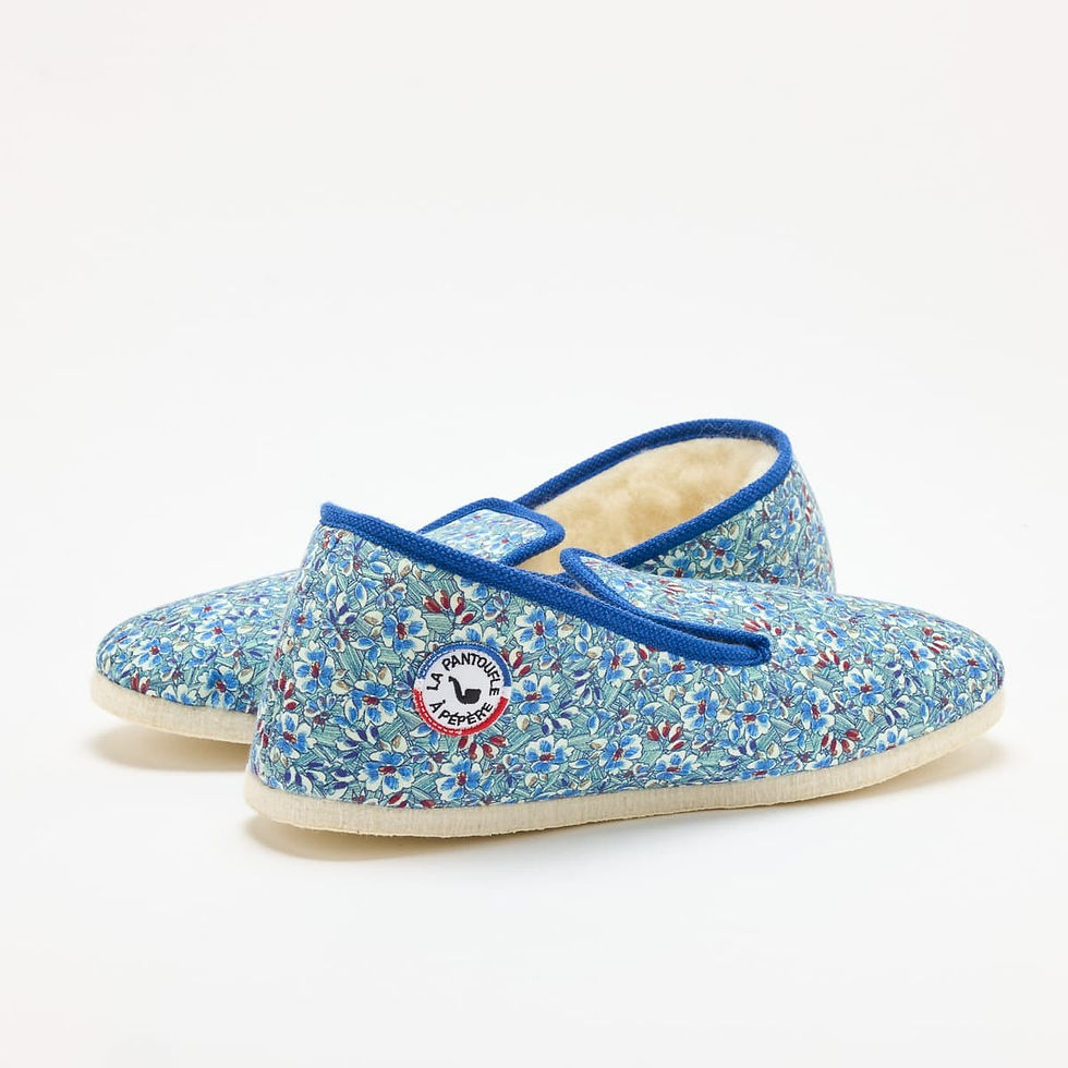 Miniature : Charentaise LA PANTOUFLE À PÉPÈRE - Pépère Saperlipépère